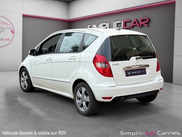 Mercedes classe a 180 avantgarde autotronic cvt occasion cannes (06) simplicicar simplicibike france
