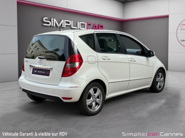 Mercedes classe a 180 avantgarde autotronic cvt occasion cannes (06) simplicicar simplicibike france