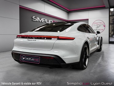 Porsche taycan 4s 571 ch batterie performance plus - pasm/pscb/bose - toit  pano - garantie 12 mois occasion simplicicar lyon...