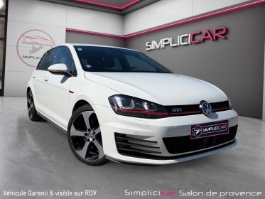 Volkswagen golf gti-220cv-dsg6-1 ere mains-française-entretiens complet constructeur-garantie 12 mois occasion simplicicar...