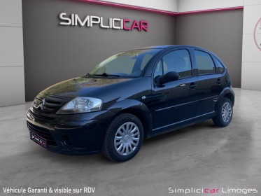 Citroen c3 c3 1.1i airdream attraction garantie 12 mois occasion simplicicar limoges  simplicicar simplicibike france