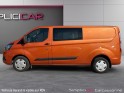 Ford transit custom cabine approfondie 320 l2h1 2.0 ecoblue 130 ss bva8 limited distri faite occasion simplicicar carcassonne...
