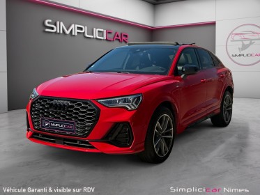 Audi q3 sportback 35 tdi 150 ch quattro s line - caméra - toit ouvrant - carplay - garantie 12 mois occasion simplicicar...