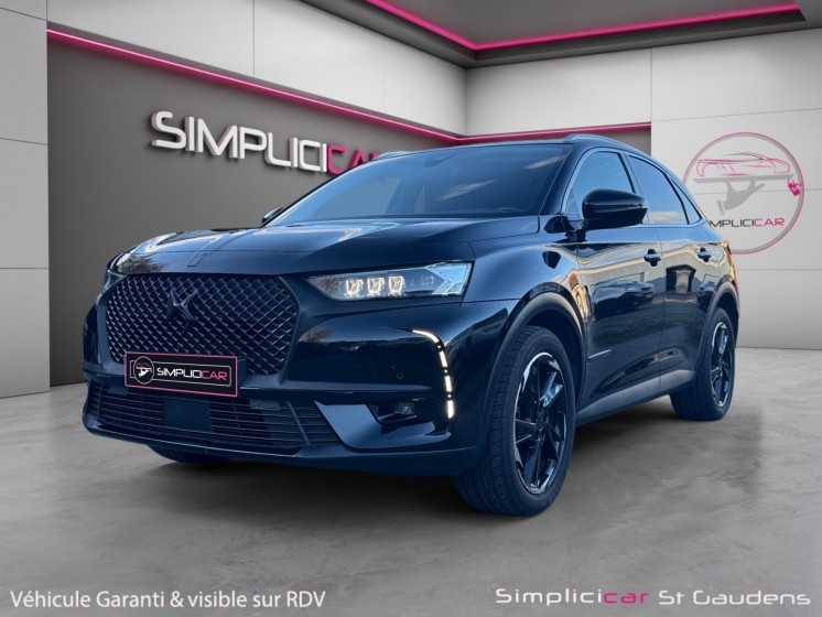 Ds ds7 crossback bluehdi 130 bvm6 performance line caméra de recul sièges électriques hayon électrique garantie 12 mois...