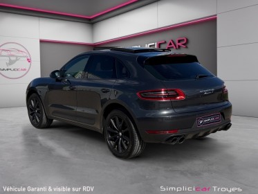 Porsche macan 3.0 v6 340 ch s pdk toit ouvrant echappement sport pack chrono occasion barberey simplicicar simplicibike france
