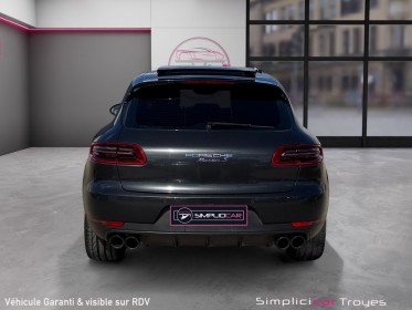 Porsche macan 3.0 v6 340 ch s pdk toit ouvrant echappement sport pack chrono occasion barberey simplicicar simplicibike france