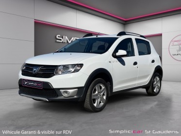 Dacia sandero tce 90 e6 stepway ambiance gps clim garantie 12 mois occasion simplicicar labarthe simplicicar simplicibike...