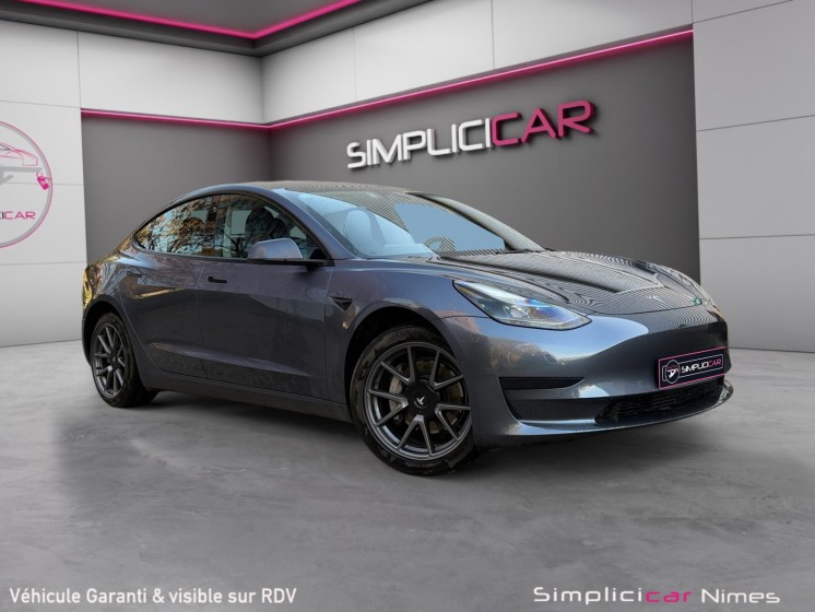 Tesla model 3 autonomie standard plus rwd 1 ere main - jantes 18 plus aero - garantie 12 mois occasion simplicicar nimes - rb...