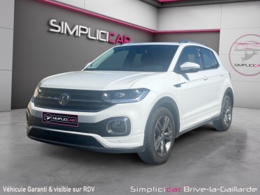 Volkswagen t-cross 115ch dsg7 r-line carplay camera de recul garantie 12 mois occasion simplicicar brive la gaillarde ...