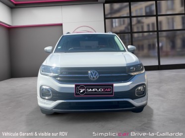Volkswagen t-cross 115ch dsg7 r-line carplay camera de recul garantie 12 mois occasion simplicicar brive la gaillarde ...