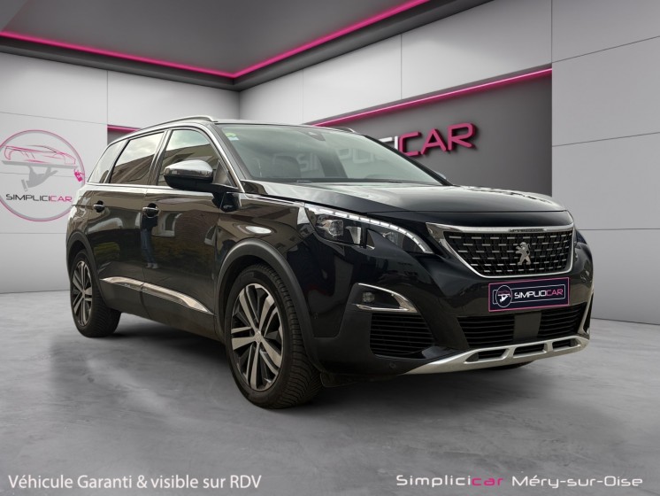 Peugeot 5008 bluehdi 180ch gt toit ouvrant caméra panoramique garantie 12 mois occasion simplicicar mery-sur-oise...