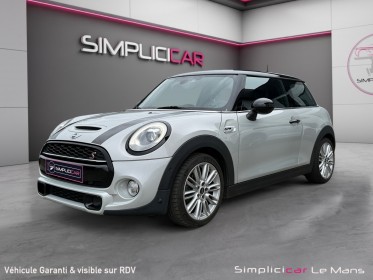 Mini hatch 3 portes f56 cooper s 192 ch finition red hot chili toit ouvrant caméra arrière garantie 12 mois occasion...