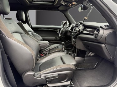 Mini hatch 3 portes f56 cooper s 192 ch finition red hot chili toit ouvrant caméra arrière garantie 12 mois occasion...