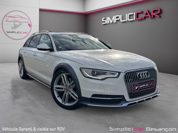 Audi a6 allroad quattro v6 3.0 bitdi 313 avus tiptronic attelage bose garantie 12 mois occasion simplicicar besanÇon...