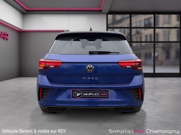 Volkswagen t-roc 1.5 tsi evo dsg7 r-line - rline - sport black - carplay occasion champigny-sur-marne (94) simplicicar...