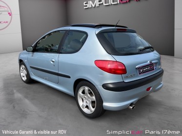 Peugeot 206 2.0e 16v s16 occasion paris 17ème (75)(porte maillot) simplicicar simplicibike france