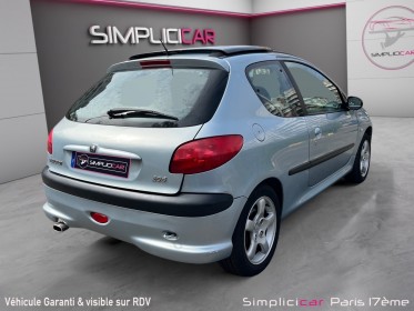 Peugeot 206 2.0e 16v s16 occasion paris 17ème (75)(porte maillot) simplicicar simplicibike france