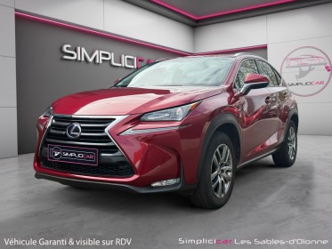 Lexus nx 1 300h 2.5 - 16v hybrid sièges chauffants garantie 12 mois occasion simplicicar les sables-d'olonne simplicicar...