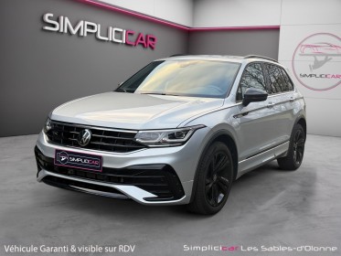 Volkswagen tiguan 1.5 tsi 150ch dsg7 r-line garantie mars 2028 occasion simplicicar les sables-d'olonne simplicicar...