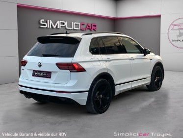 Volkswagen tiguan 2.0 tdi 150 dsg7 black r-line toit ouvrant caméra de recul dcc garantie 12 mois occasion barberey...