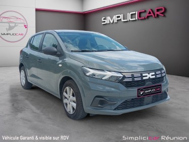 Dacia sandero 1.0 tce 90  finition essentiel / capteurs recul ar occasion réunion ville st pierre simplicicar simplicibike...