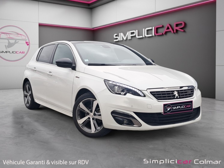 Peugeot 308 1.6 bluehdi 120ch bvm6 toit panoramique gt line garantie 12 mois occasion simplicicar colmar simplicicar...