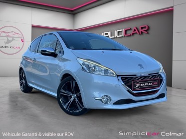 Peugeot 208 1.6 thp 200ch bvm6 gti toit panoramique sièges chauffants garantie 12 mois occasion simplicicar colmar...