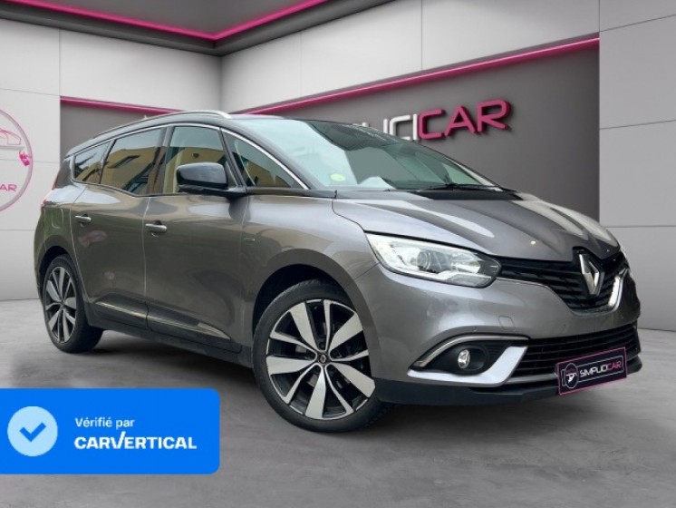 Renault grand scenic iv blue dci 120 edc limited 7 places occasion parc voitures beauvais simplicicar simplicibike france