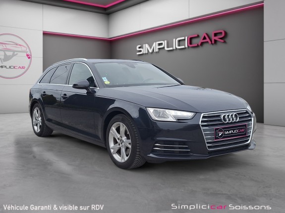 Audi a4 avant 2.0 tdi ultra 150 sport - suivi/caméra ar/radars ar/av - garantie 12 mois occasion simplicicar soissons...