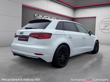 Audi a3 sportback 35 tdi 150 s tronic 7 design luxe occasion simplicicar limoges  simplicicar simplicibike france