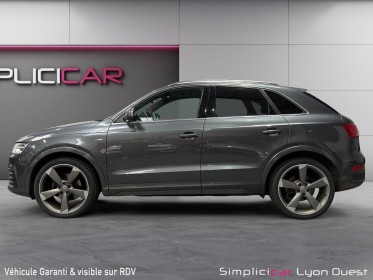 Audi q3 q3 2.0 tdi ultra 150 ch s line - jantes rotor - sièges chauffants - garantie 12 mois occasion simplicicar lyon ouest...