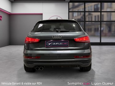 Audi q3 q3 2.0 tdi ultra 150 ch s line - jantes rotor - sièges chauffants - garantie 12 mois occasion simplicicar lyon ouest...