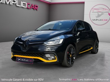 Renault clio iv 1.6 turbo 220 edc 18 rs édition limitée garantie 12 mois occasion simplicicar les sables-d'olonne...