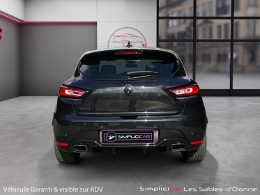 Renault clio iv 1.6 turbo 220 edc 18 rs édition limitée garantie 12 mois occasion simplicicar les sables-d'olonne...