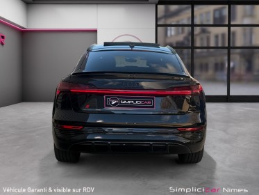 Audi q8 e-tron sportback s-line 55 408 ch 114 kwh quattro - toit ouvrant - méplat - siège electrique mémoire - caméra 360...