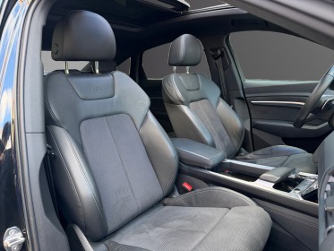 Audi q8 e-tron sportback s-line 55 408 ch 114 kwh quattro - toit ouvrant - méplat - siège electrique mémoire - caméra 360...