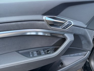 Audi q8 e-tron sportback s-line 55 408 ch 114 kwh quattro - toit ouvrant - méplat - siège electrique mémoire - caméra 360...