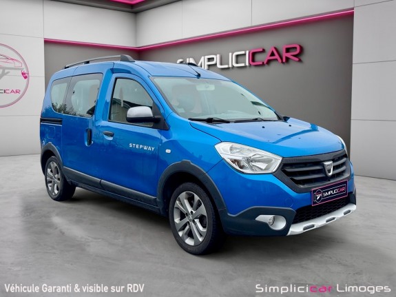 Dacia dokker tce 115 stepway garantie 12 mois occasion simplicicar limoges  simplicicar simplicibike france