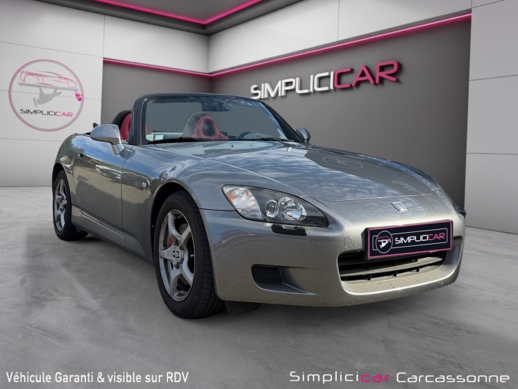 Honda s2000 roadster 2.0 ap1 occasion simplicicar carcassonne simplicicar simplicibike france
