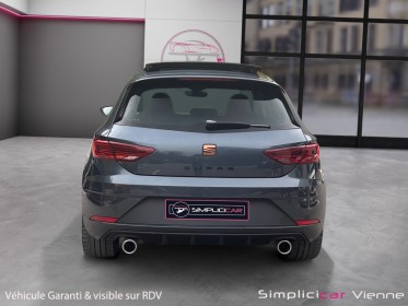 Seat leon 2.0 tsi 290 dsg7 cupra toit ouvrant garantie 12 mois occasion simplicicar vienne simplicicar simplicibike france