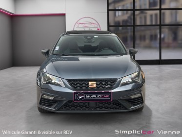 Seat leon 2.0 tsi 290 dsg7 cupra toit ouvrant garantie 12 mois occasion simplicicar vienne simplicicar simplicibike france