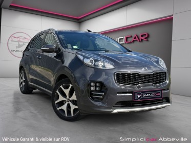 Kia sportage 1.7 crdi 115 isg 4x2 gt line pack premium garantie 12 mois occasion abbeville simplicicar simplicibike france