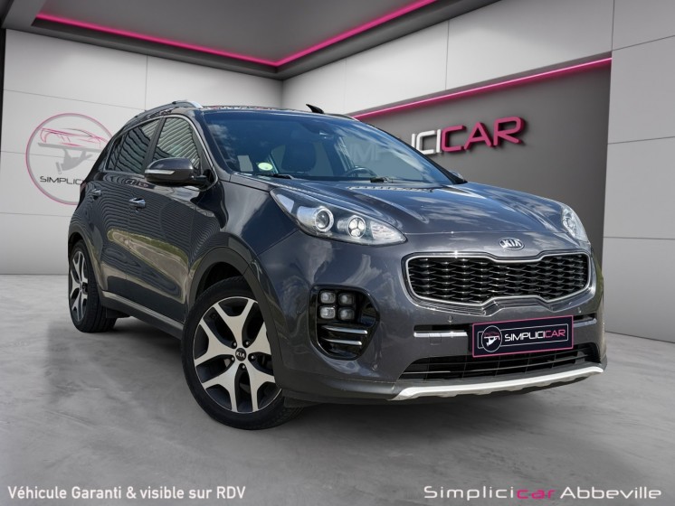 Kia sportage 1.7 crdi 115 isg 4x2 gt line pack premium garantie 12 mois occasion abbeville simplicicar simplicibike france