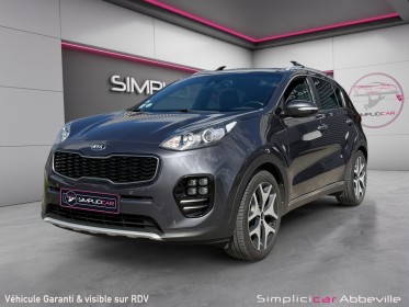 Kia sportage 1.7 crdi 115 isg 4x2 gt line pack premium garantie 12 mois occasion abbeville simplicicar simplicibike france