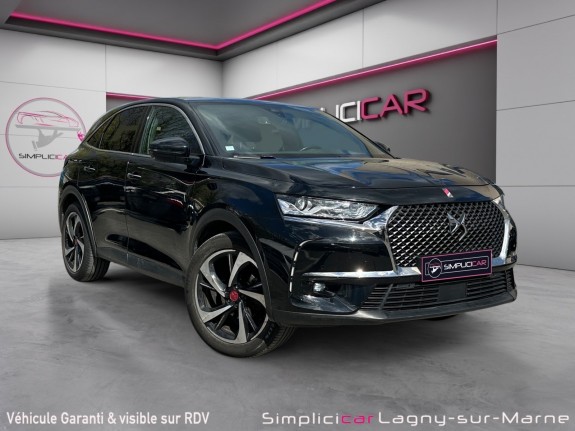 Ds ds7 crossback 1.5 bluehdi 130 eat8 performance line - sieges electriques - camera 360 - hayon electrique mains libres...