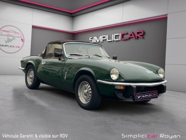 Triumph spitfire  1500 fh 71 ch / ct ok / dossier complet réfection atelier souchet / garantie 12 mois occasion simplicicar...