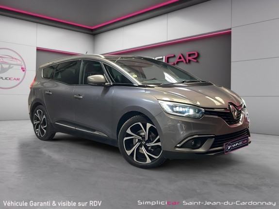 Renault grand scenic iv 1.7 120 dci edc intens garantie 12 mois crochet attelage siege massant chauffant electrique camera......