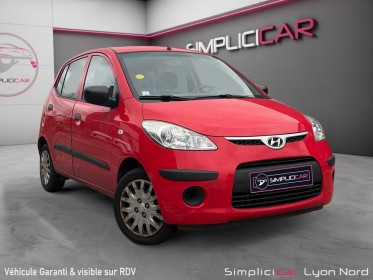 Hyundai i10 1.1 moteur à chaine/faible killométrage/garantie 12 mois occasion simplicicar lyon nord simplicicar...
