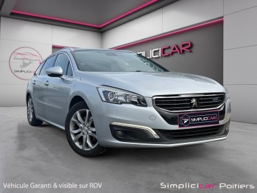 Peugeot 508 sw 2.0 bluehdi 150ch ss bvm6 allure toit panoramique attelage affichage tête haute garantie 12 mois occasion...