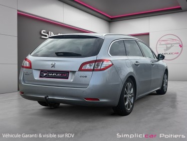 Peugeot 508 sw 2.0 bluehdi 150ch ss bvm6 allure toit panoramique attelage affichage tête haute garantie 12 mois occasion...